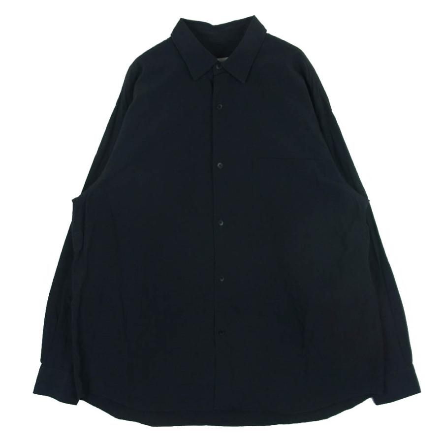 COMOLI コモリ 23SS X01-02001 コモリシャツ コットン 長袖 シャツ 