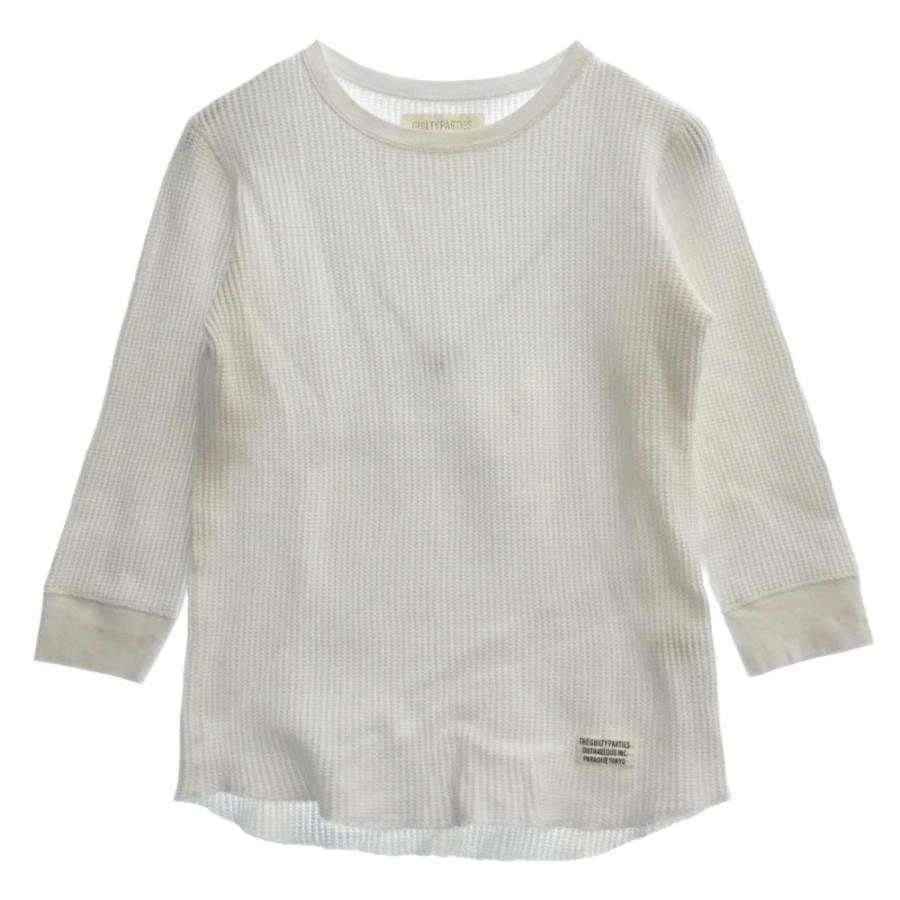 WACKO MARIA ワッフルサーマルロングカットソー Mサイズ WACKO MARIA（ワコマリア） サーマル ワッフル 長袖 カットソー