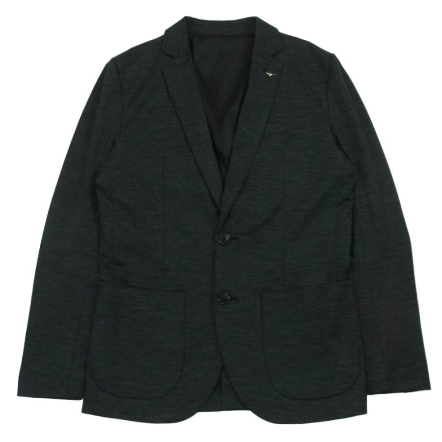 1piu1uguale3 ウノピュウノウグァーレトレ MRB640 MOU005 COMFY JKT 折り鶴ピンバッジ付属 コンフィ カムフィ 2B テーラード ジャケット ダークグレー系 L V 5【中古】 1piu1uguale3 ウノピュウノウグァーレトレ MRB640 MOU005 JKT 折り鶴