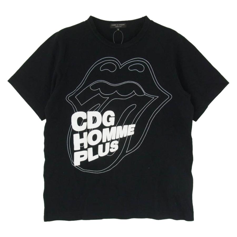 コムデギャルソン オム プリュス ローリングストーンズ Tシャツ S COMME des GARCONS HOMME PLUS コムデギャルソンオムプリュス 05AW x