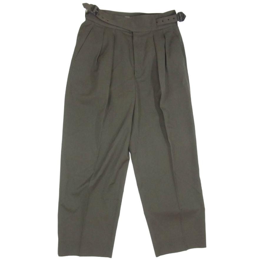THE RERACS ザリラクス 25SS 25SS-REPT-240J THE GURKHA  グルカ ベルテッド パンツ ブラウン系 48【中古】 THE RERACS ザリラクス 25SS 25SS-REPT-240J GURKHA グルカ ベルテッド