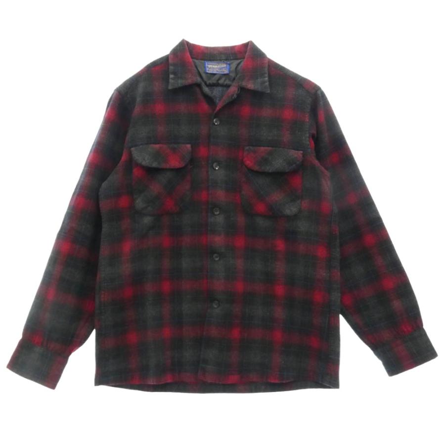 PENDLETON ペンドルトン 50s USA製 ウールチェックシャツ マルチカラー