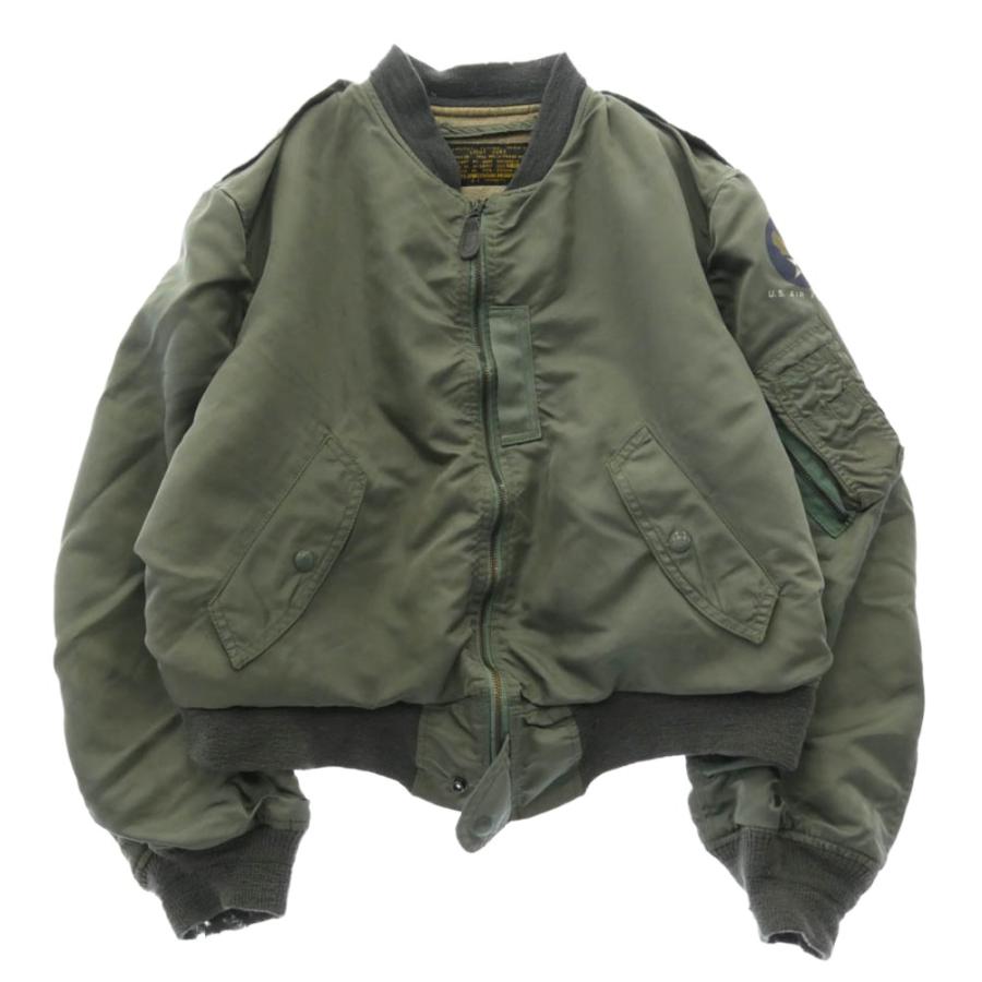 ブレンツ BRENTS JACKET FLYING MAN’S LIGHT ZONE TYPE L-２Bフライト ジャケット カーキ系 M【中古】 ブレンツ BRENTS JACKET FLYING MAN'S LIGHT ZONE TYPE L-2Bフライト