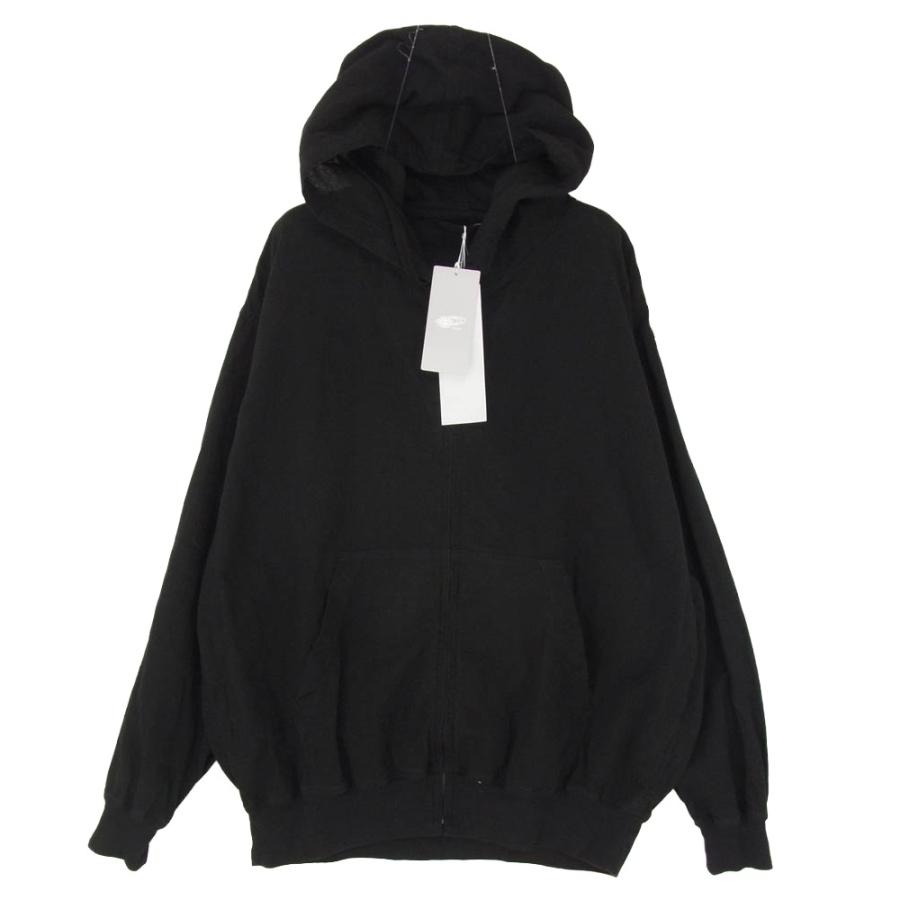 COMOLI コモリ 26SS D01-01024 オックス ジップパーカ ブラック系 1