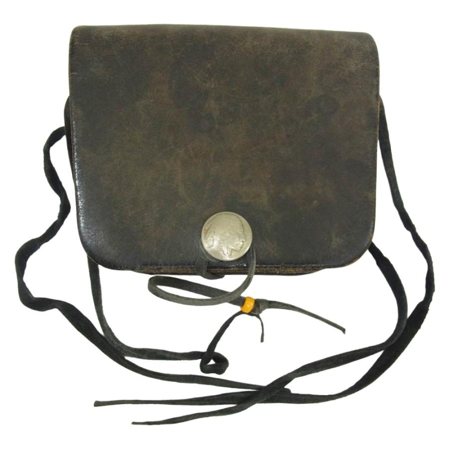 goro's ゴローズ SADDLE LEATHER コンチョ付き レザー メディスン