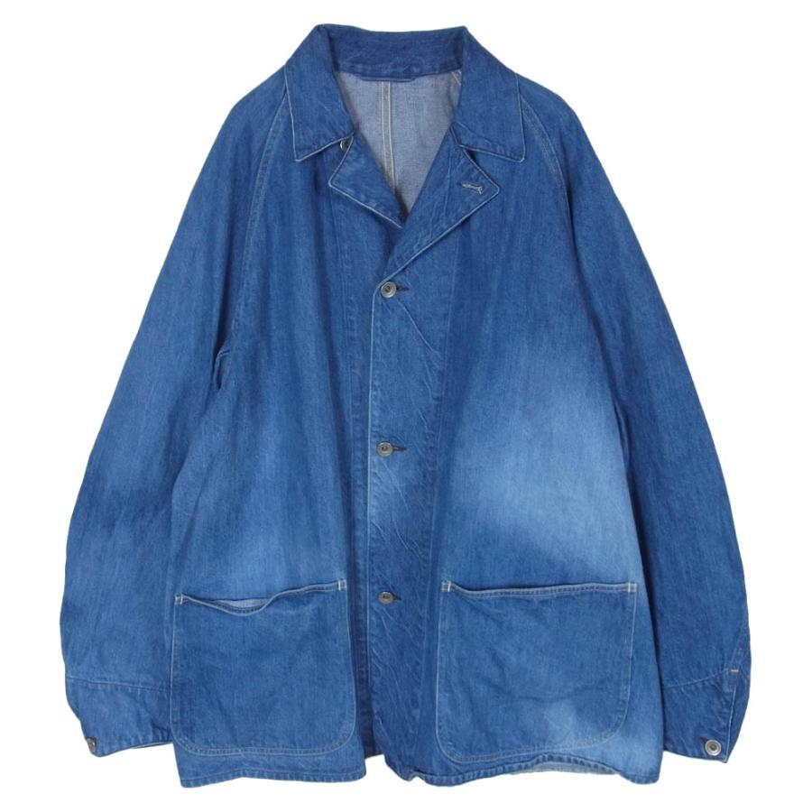 COMOLI コモリ 21AW U03-01013 デニム ワーク ジャケット インディゴ