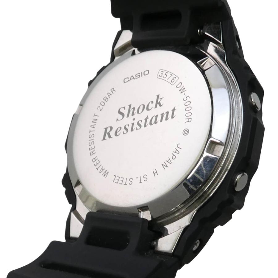 中古 CASIO G-SHOCK DW-5000R-1AJF 初代復刻モデル CASIO G-SHOCK カシオ ジーショック DW-5000R-1AJF 初代復刻モデル