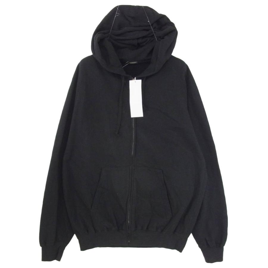 COMOLI コモリ 26SS D01-05016 LW コットン 裏毛 ジップ パーカ