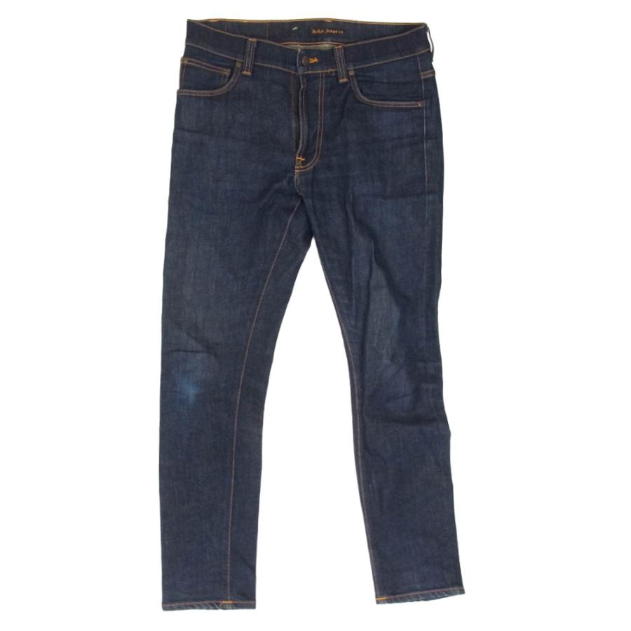 Nudie Jeans Co ブラック コーティング スキニーデニム opium Nudie 