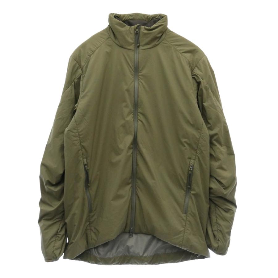 TILAK ティラック ストレッチナイロン 中綿 ジャケット カーキ カーキ系 M【中古】 TILAK ティラック ストレッチナイロン 中綿 ジャケット カーキ カーキ