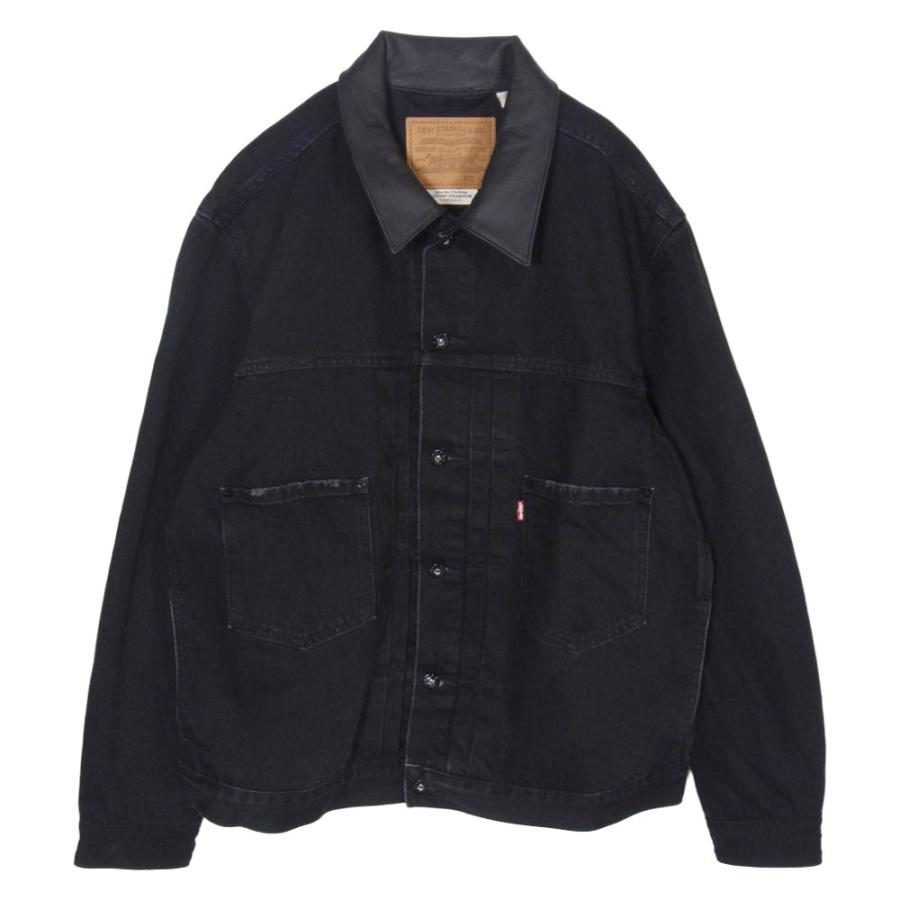 Levi's リーバイス PC9-007X7-0000 2nd type セカンドタイプ Gジャン デニムジャケット ブラック系 L【中古】 Levi's（リーバイス） PC9-007X7-0000 2nd type セカンドタイプ G