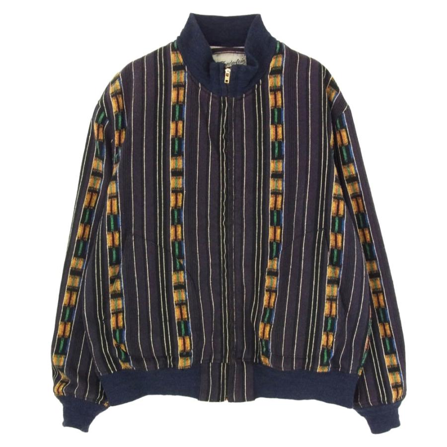 TENDERLOIN テンダーロイン T-GTM ZIP JKT グアテマラ ネイティブ ジップアップ ジャケット ネイビー系 S【中古】 TENDERLOIN（テンダーロイン） T-GTM ZIP JKT グアテマラ ネイティブ