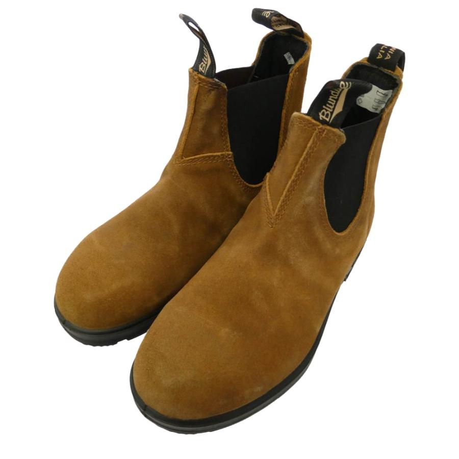 ブランドストーン Blundstone 1911 ELASTIC SIDED SUEDE BOOT TOBACCO エラスティック スエード チェルシー サイドゴア ショート ブーツ タバコ ブラウン系 UK5【中古】 Blundstone 1911 ELASTIC SIDED SUEDE BOOT TOBACCO エラスティック