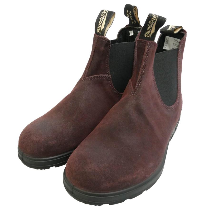 BLUNDSTONE 2409 Leather Chelsea Lug Boots スエード レザー