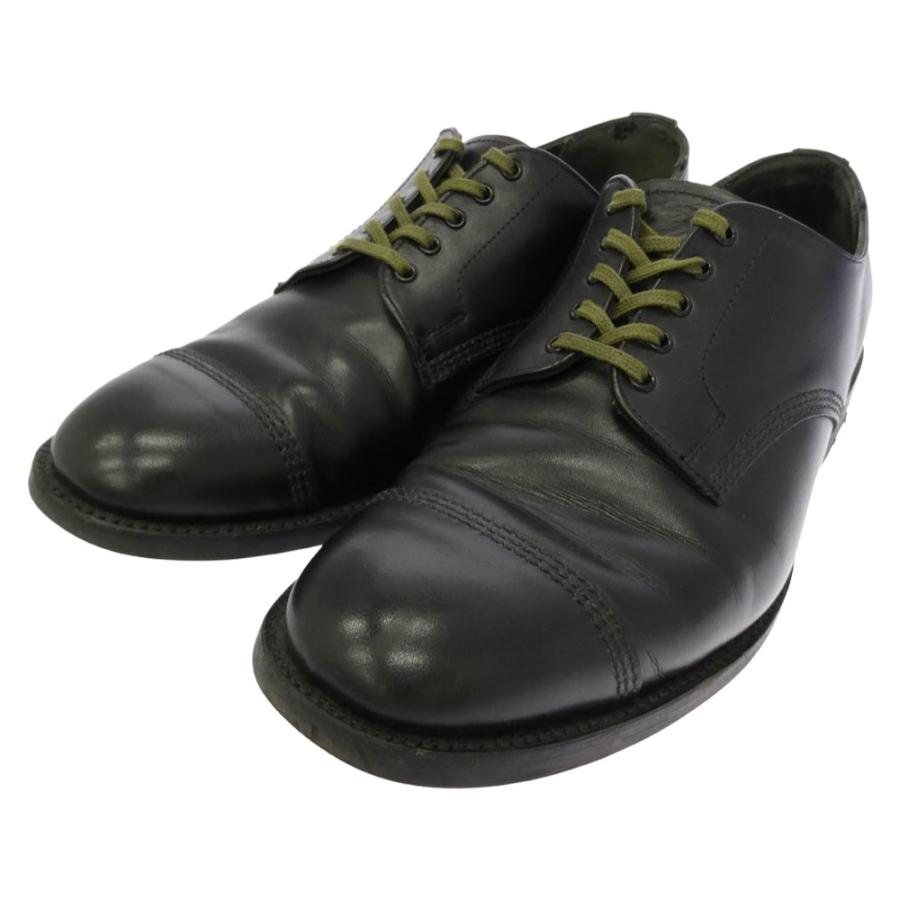 SANDERS サンダース URBAN RESEARCH アーバンリサーチ 2521-UM24 URBAN RESEARCH別注 MILITARY DERBY SHOE ミリタリー ダービー レザー シューズ ブラック系 EU8【中古】 SANDERS サンダース URBAN RESEARCH 2521-UM24 RESEARCH別注 MILITARY