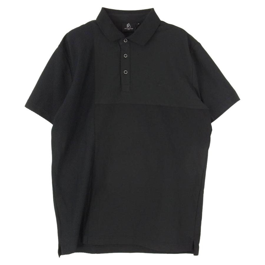 1piu1uguale3 ウノピュウノウグァーレトレ GCT005 GPE032 113 GOLF ゴルフ S/S MESH POLO メッシュ 半袖 ポロシャツ ブラック系 4【美品】【中古】 1piu1uguale3 ウノピュウノウグァーレトレ GCT005 GPE032 113 GOLF