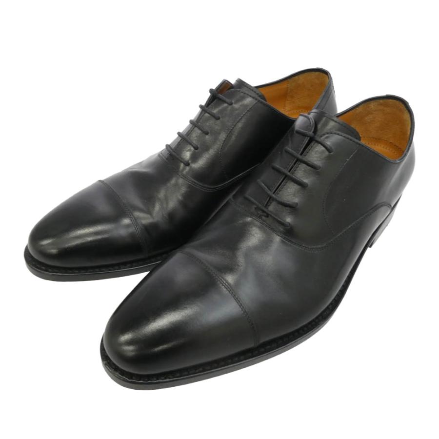 JALAN SRIWIJAYA ジャランスリウァヤ 7912 11120 Fortuna Shoes フォルトゥナ ストレートチップ レースアップ オックスフォード レザー シューズ ブラック系 UK9【美品】【中古】 JALAN SRIWIJAYA ジャランスリウァヤ 7912 11120 Fortuna Shoes