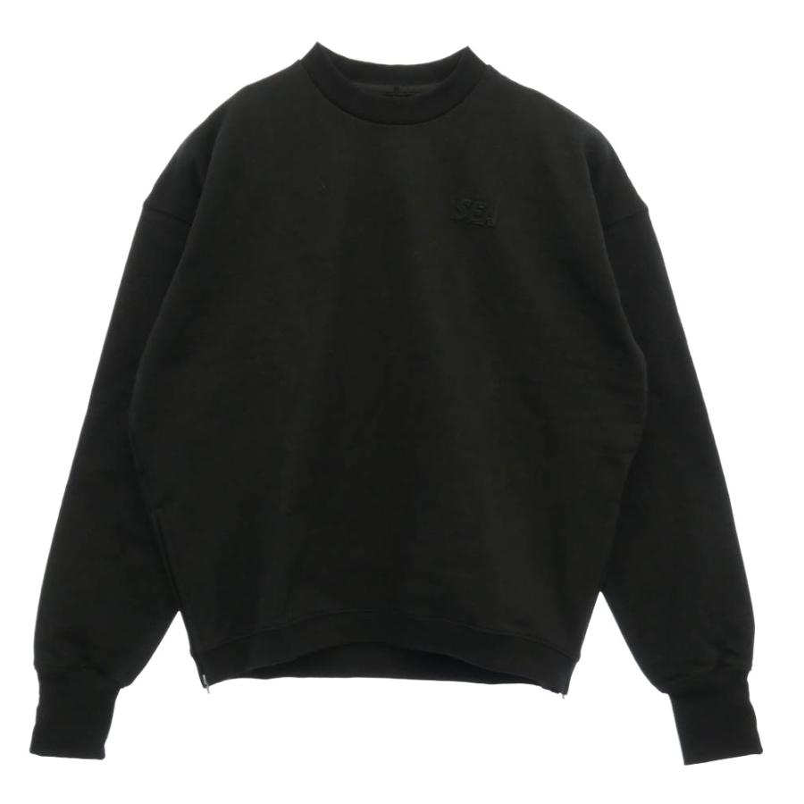 WIND AND SEA ウィンダンシー Cozy Crewneck Sweatshirt サイドジップ