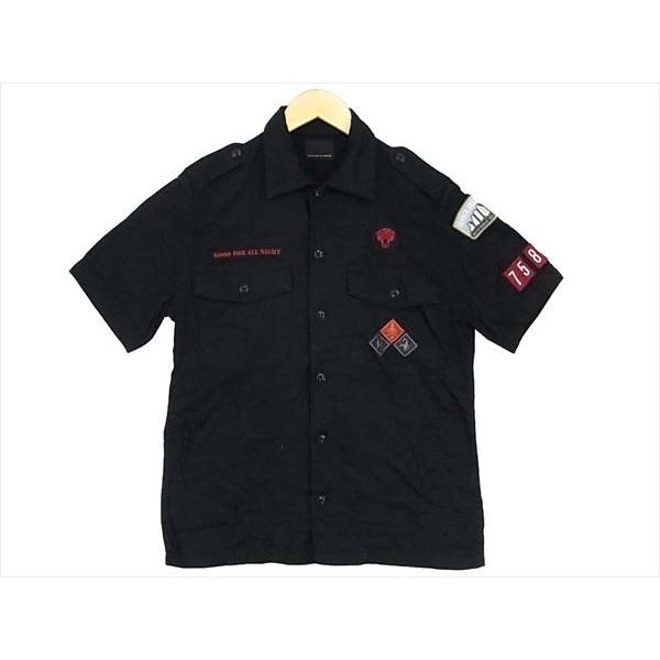 HYSTERIC GLAMOUR ヒステリックグラマー 0202AH02 オープンカラー 