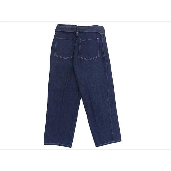 COMOLI コモリ N03-03003 18AW ベルテッド デニム パンツ インディゴ 