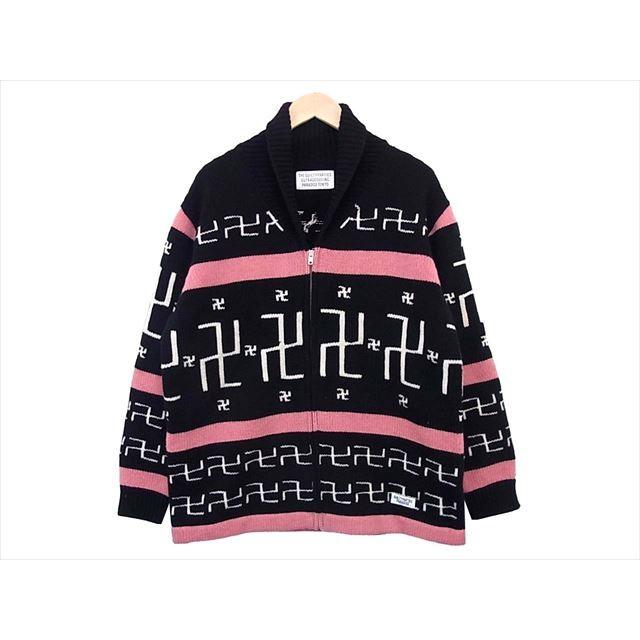 値引き】WACKO MARIA ワコマリア 18FW-WMK-KN12 COWICHAN SWEATER  