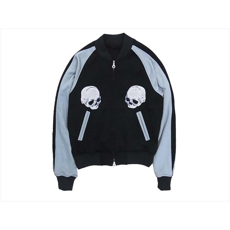 mastermind JAPAN マスターマインド MM-BL6-50 スカル 刺繍 ジャージ  