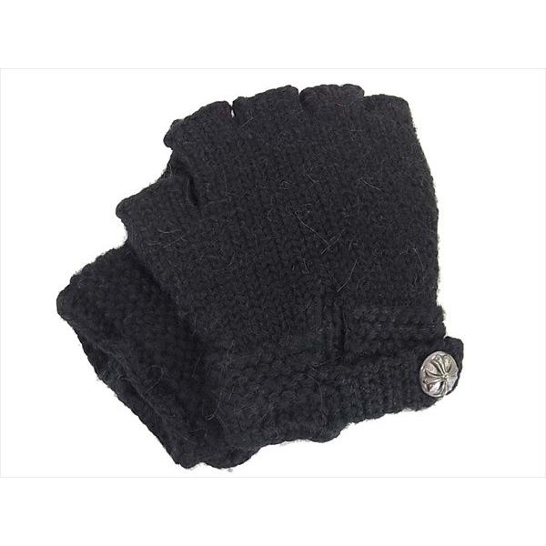 Chrome Hearts クロムハーツ 国内正規店原本付属 未使用 Lux Stroker Fngrlss コンチョ フィンガーレス 手袋 グローブ ブラック系 極上美品 中古 Www Definitiveclm Com