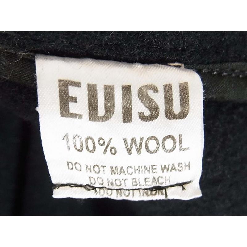 EVISU エヴィス ロング ウール ダッフル 日本製 コート ネイビー系 40
