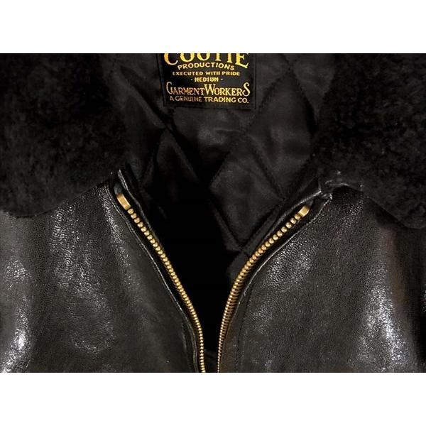 COOTIE クーティー G-1 Outcast Jacket ゴートスキン レザー ボア 