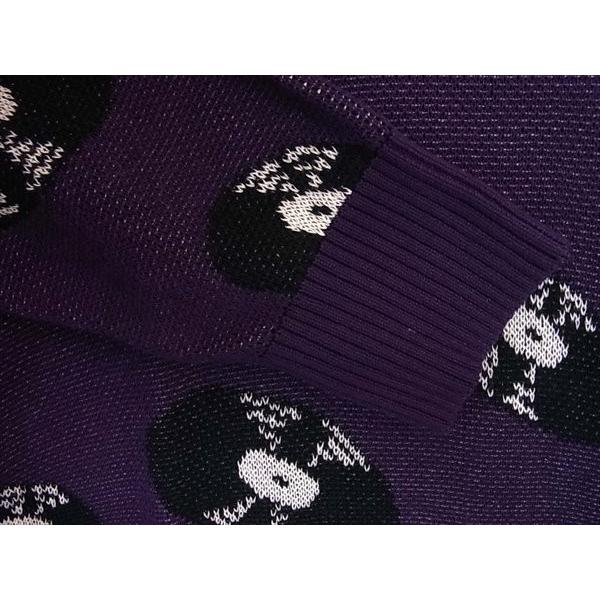 WACKO MARIA ワコマリア 19SS-WMK-KN12 RECORD JACQUARD SWEATER 