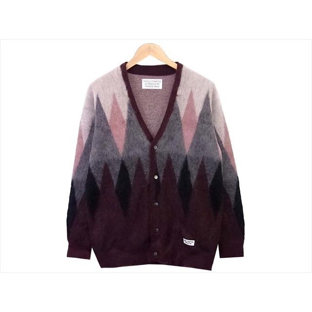 WACKO MARIA ワコマリア 17FW-WMK-KN18 MOHAIR DIAMOND JACQUARD  