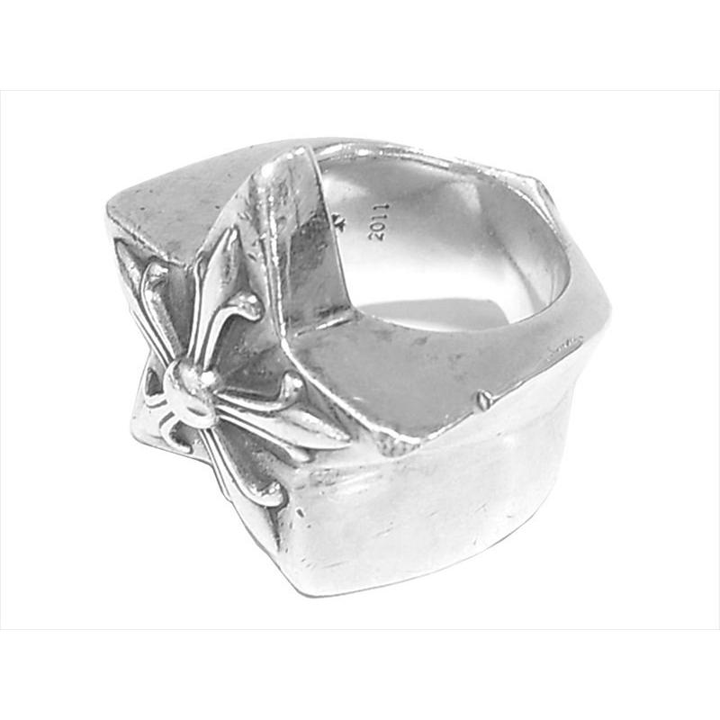高評価のクリスマスプレゼント クロムハーツ 中古 約18号 シルバー リング スター ラージ Star Large クロムハーツ Hearts Chrome リング メンズアクセサリー Meorboston Org