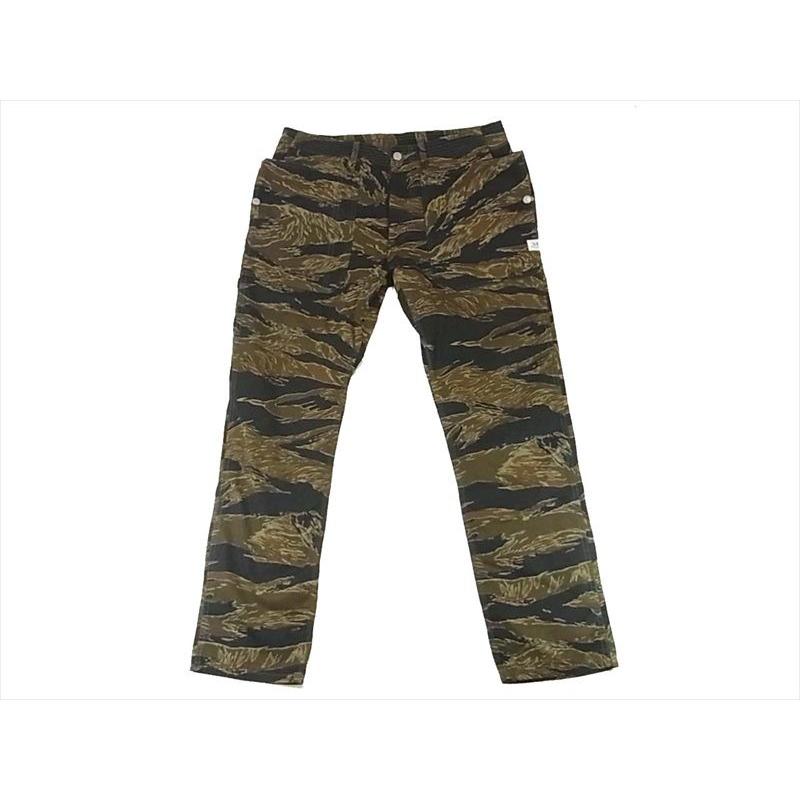 ササフラス SASSAFRAS Fall Leaf Pants フォールリーフ コットンパンツ タイガーカモ L 【美品】【中古】｜brand-life