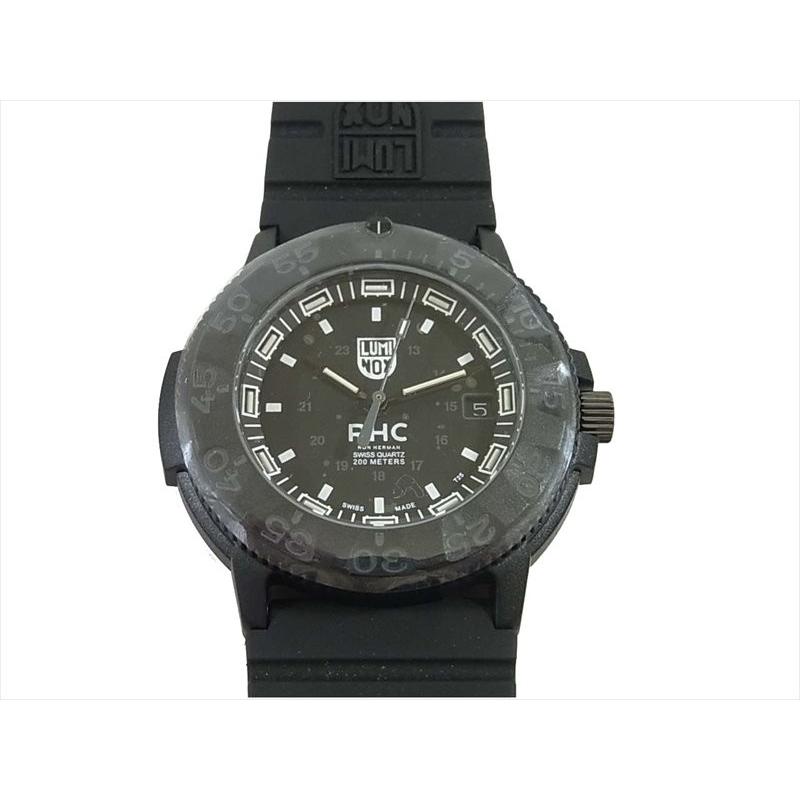 ルミノックス LUMINOX × RHC Ron Hermam/ロンハーマン 別注 300本限定 Wネーム 時計 ウォッチ 黒 【新古品】【未