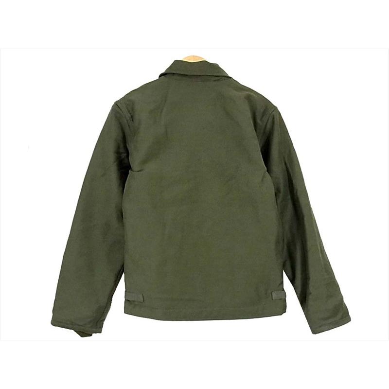 TENDERLOIN テンダーロイン T-1 デッキ 裏ボア ピケ ジャケット カーキ 