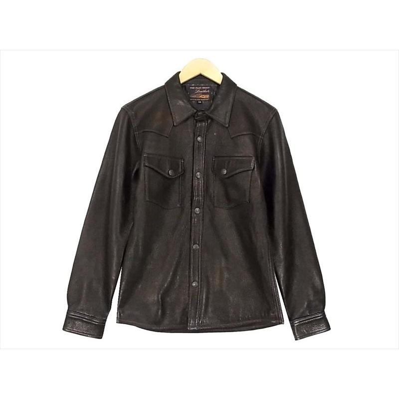 The Flat Head フラットヘッド FLAT HEAD ディアスキン シャツ 鹿革 