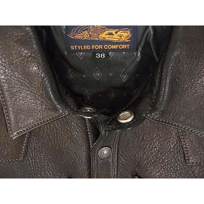 The Flat Head フラットヘッド FLAT HEAD ディアスキン シャツ 鹿革 