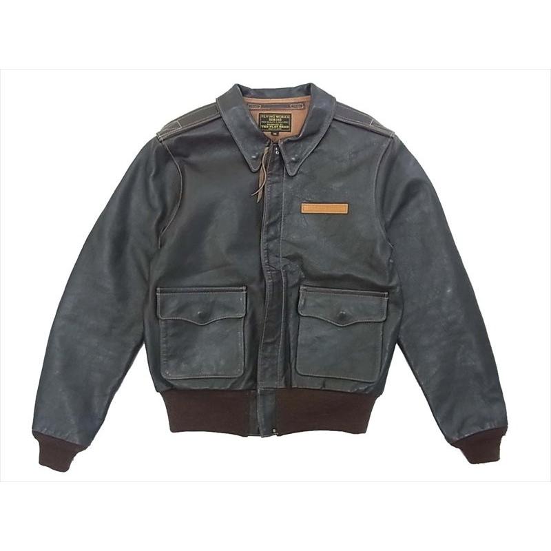 フラットヘッド FLAT HEAD A-2 ホースハイド レザー ジャケット 希少 