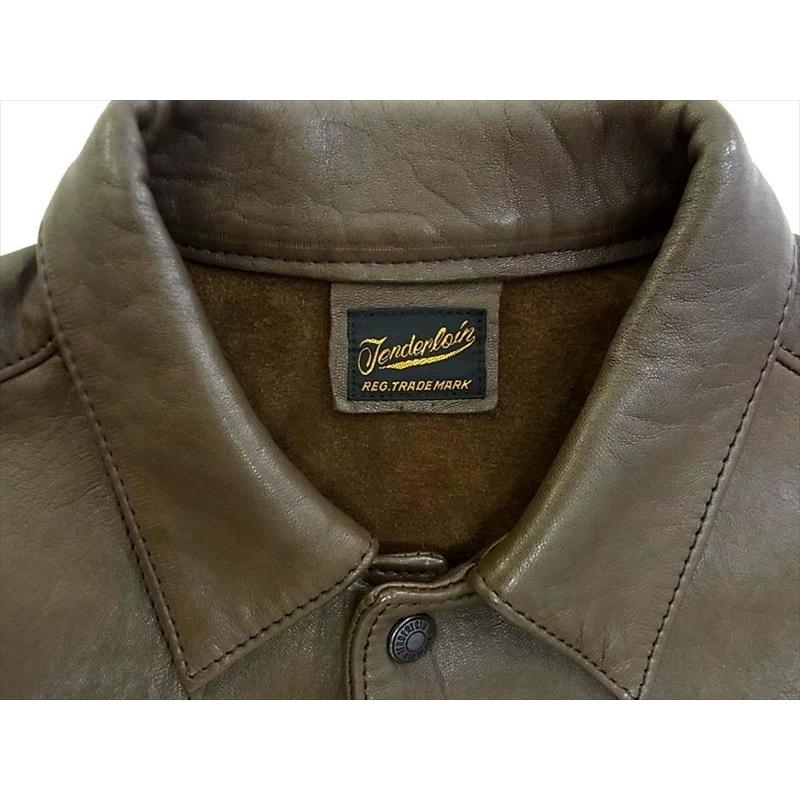TENDERLOIN 【値引き】テンダーロイン T-O.G.L 3RD JKT LEATHER シープ 