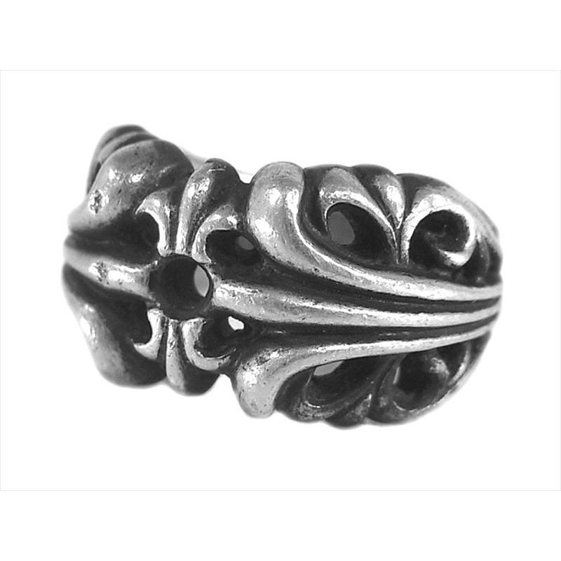 メール便送料無料対応可 Ring Silver 925 K T Hearts Chrome 値引き クロムハーツ リング クロムハーツ スターリングシルバー 即決 13号 リング メンズアクセサリー