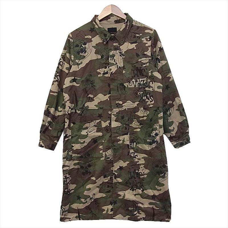 ヒステリックグラマー Hysteric Glamour 01173ac07 Cat The Hys プリント ステンカラーコート 迷彩 Free 美品 中古 9i21259eh0015la01 ブランド専門店life 通販 Yahoo ショッピング