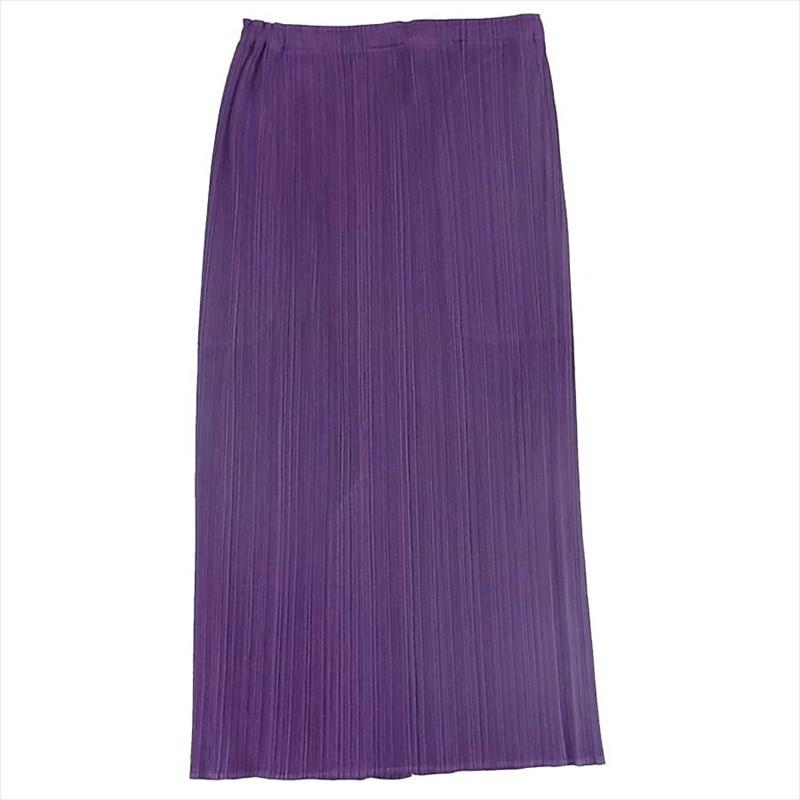 PLEATS PLEASE プリーツスカート 紫系