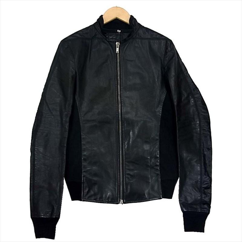 Rick Owens リックオウエンス RICK OWENS RU1781 レザー 切替 シングル 