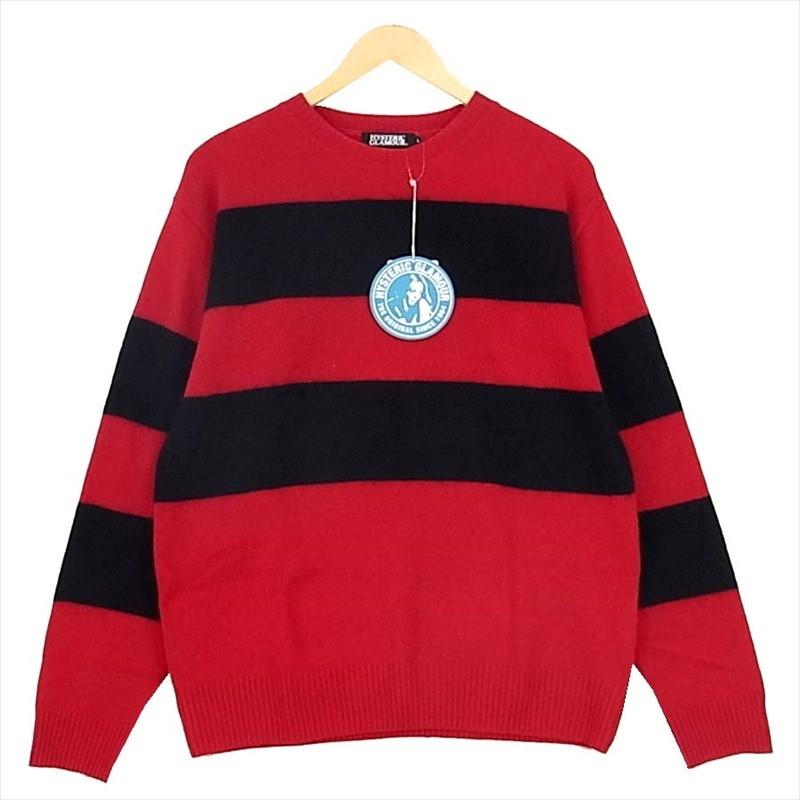 HYSTERIC GLAMOUR ヒステリックグラマー 02183NS10 ラクーン ボーダー 