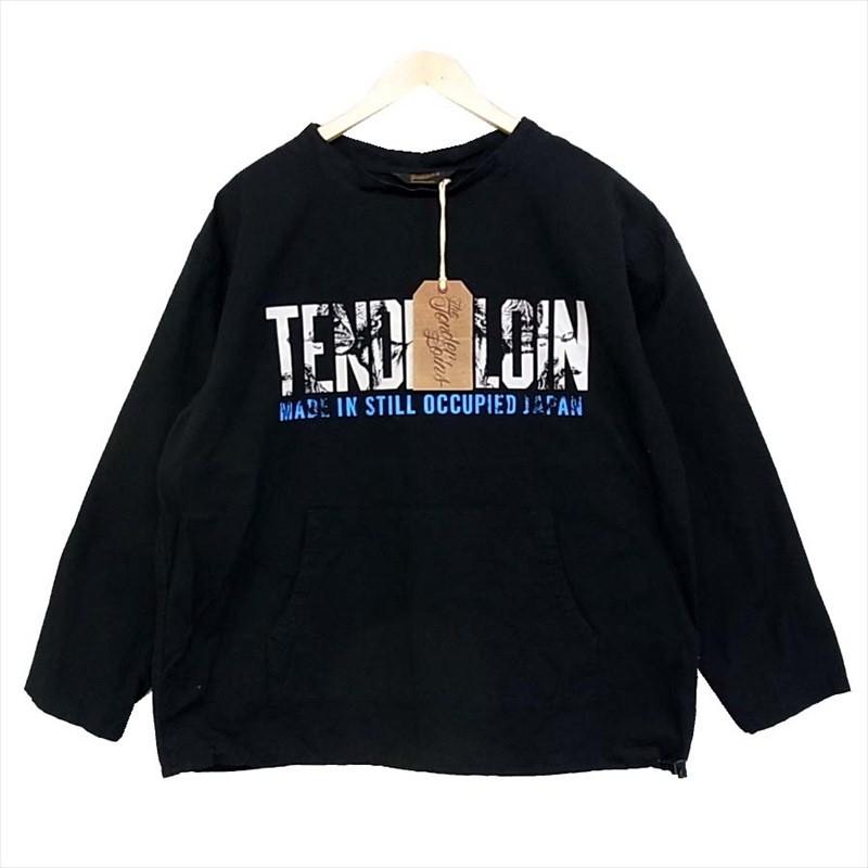 テンダーロイン TENDERLOIN T-ATX CREW QB BLACK カットソー ブラック 