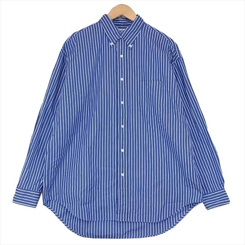 グラフペーパー Graphpaper GM181-50085 Thomas Mason LS BD Shirt 
