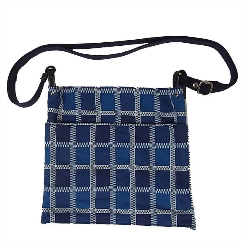 クオン KUON COMPACT SHOULDER 1902-BA04 吉野格子 刺し子 PVC  