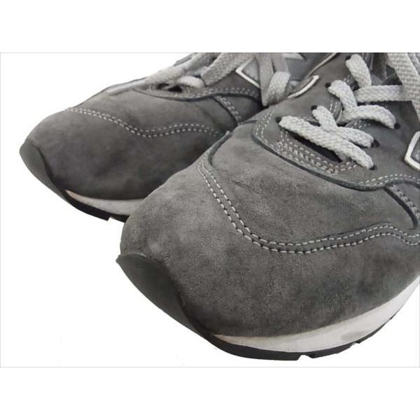 ニューバランス MRL996EM スエード スニーカー  グレー系 27cm new balance 【中古】｜brand-life｜02