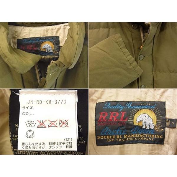 Web限定カラー 商品は全て１点物 お早目にお買い求め下さい 中古 Rrl ダブルアールエル ダウンジャケット カーキ オリーブグリーン 系 S コート アウター Headshotsbar Com