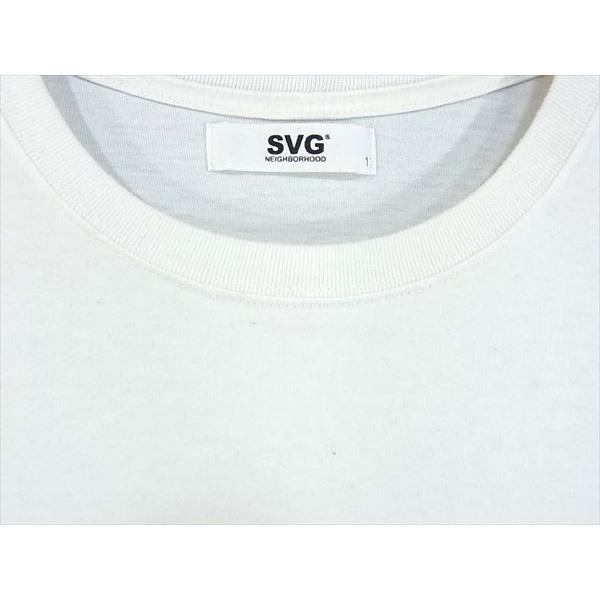 ネイバーフッド ACVS/C-TEE.SS ブランドロゴ 14年 Tシャツ  ホワイト系 1 NEIGHBORHOOD 【中古】｜brand-life｜03